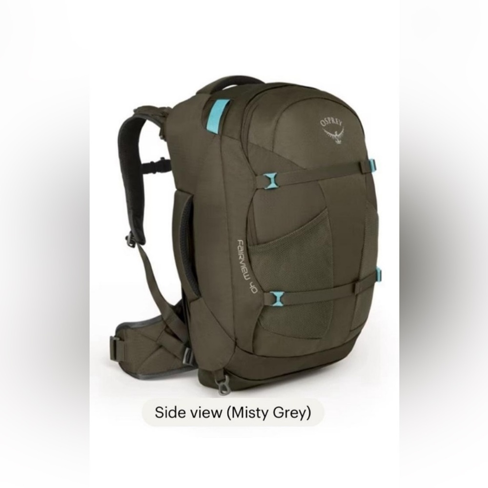 Osprey Fairview 40 Backpack in Brown and Blue